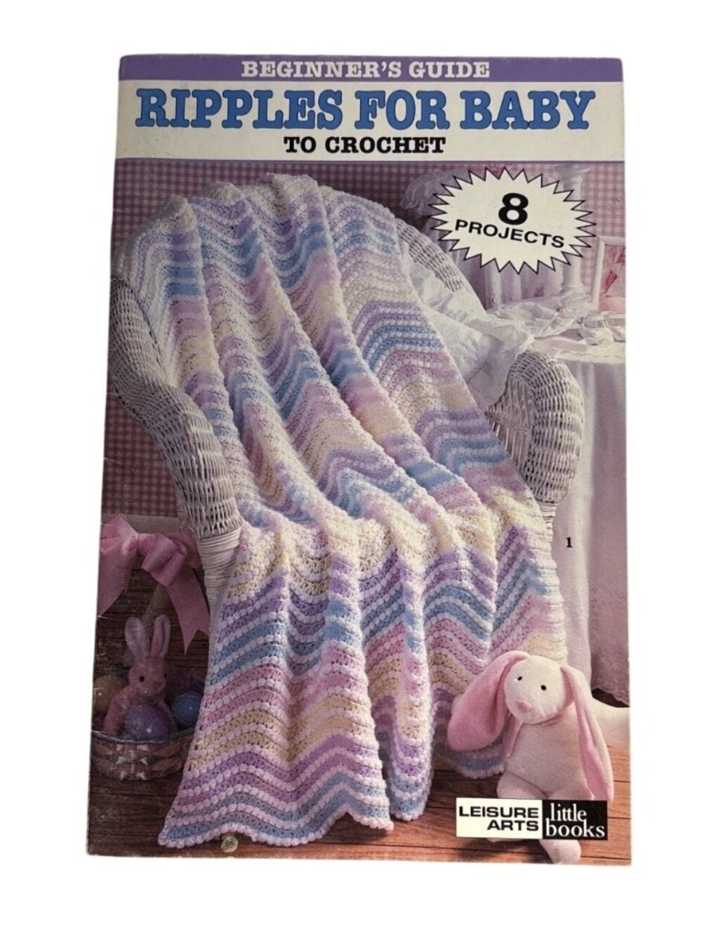 Ripples For Baby To Crochet 8 Afghan Projects Leisure Arts Little Books Beginner